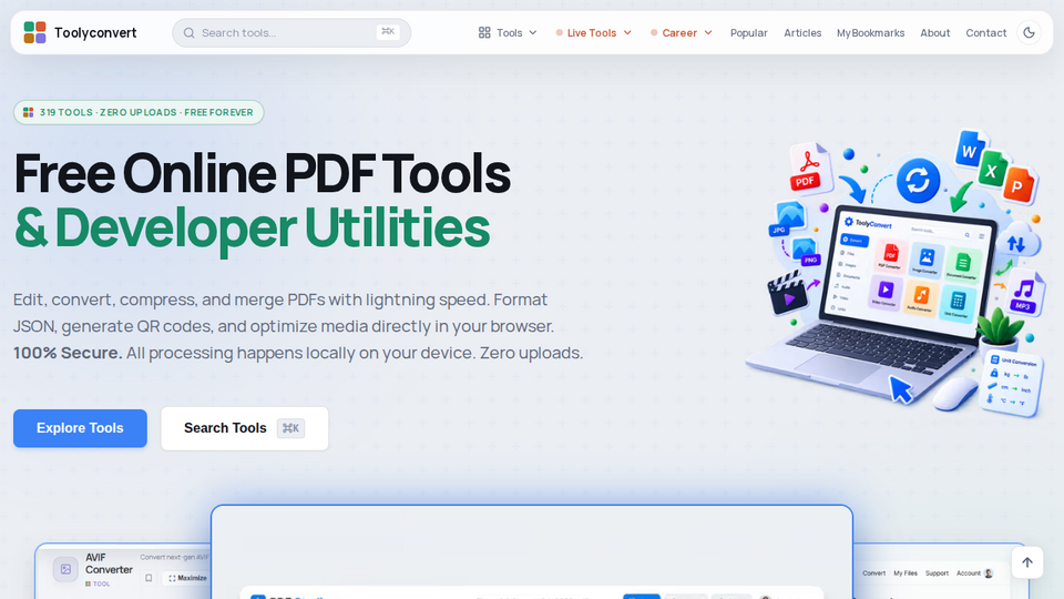 Screenshot of Toolyconvert