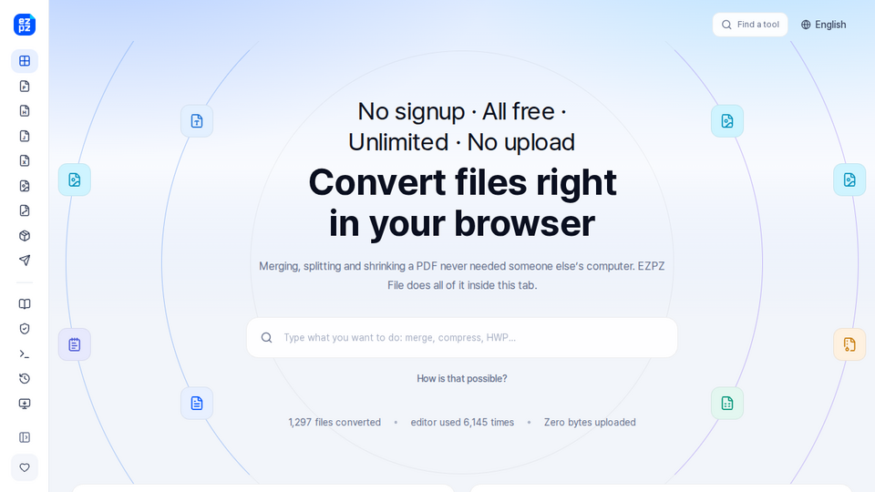 Screenshot of EZPZ File