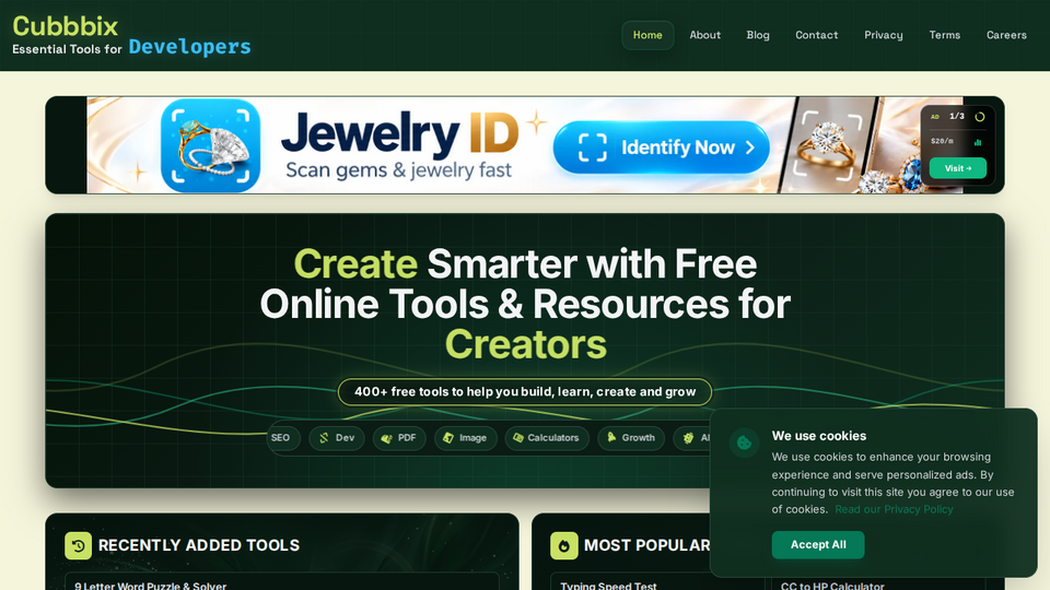 Screenshot of Cubbbix