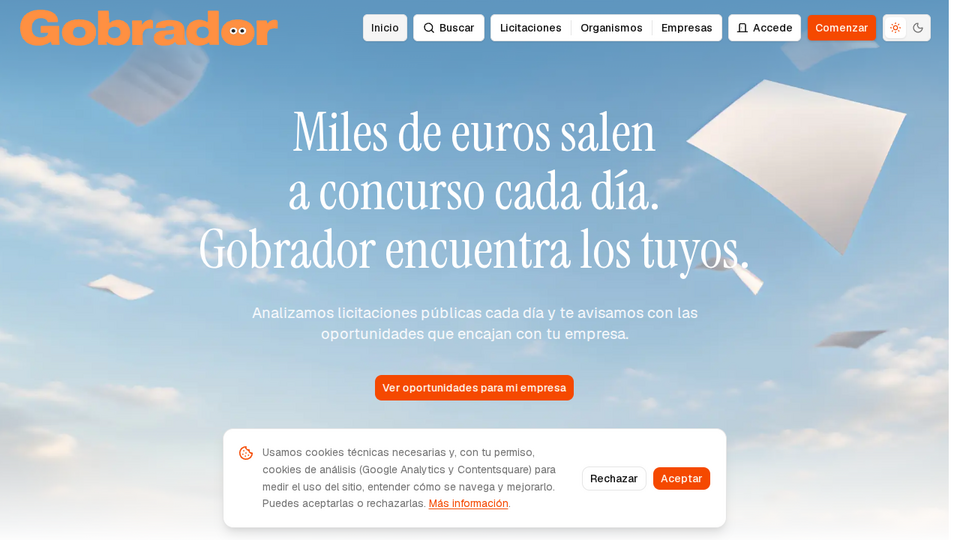 Screenshot of Gobrador