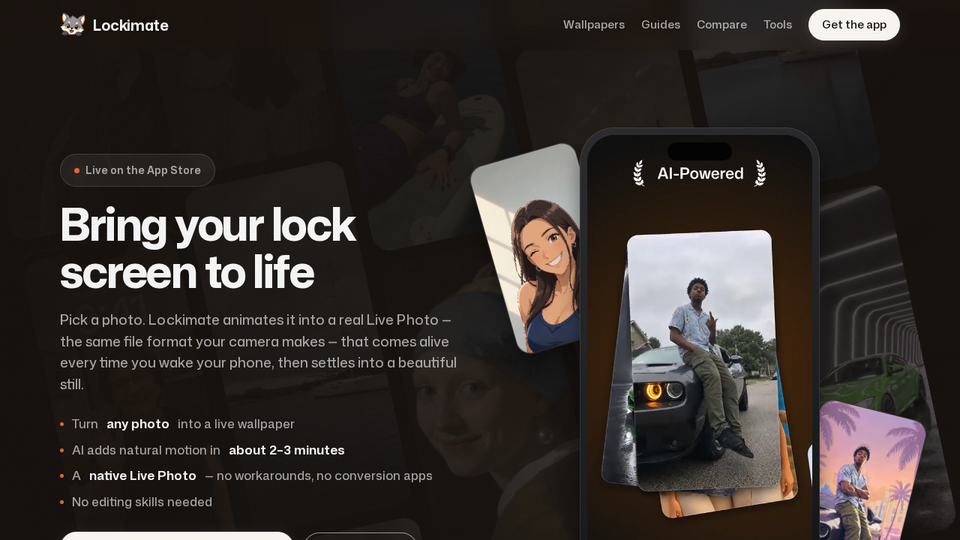 Screenshot of Lockimate