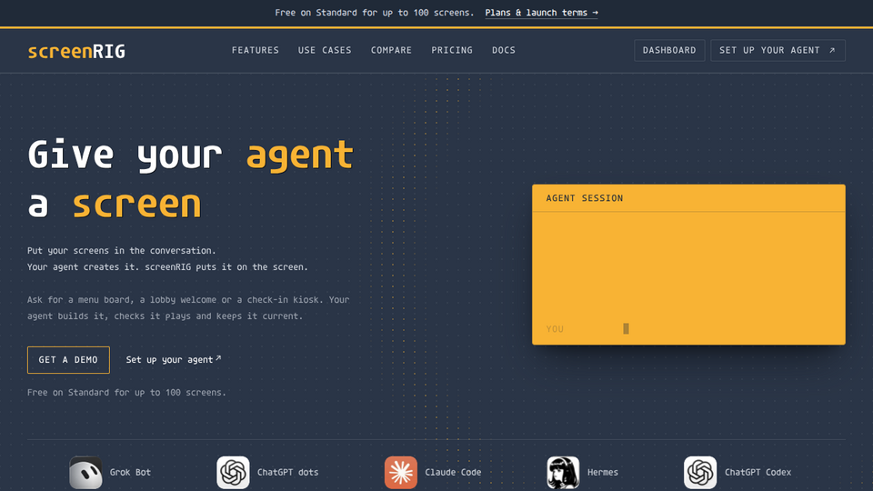 Screenshot of screenRIG
