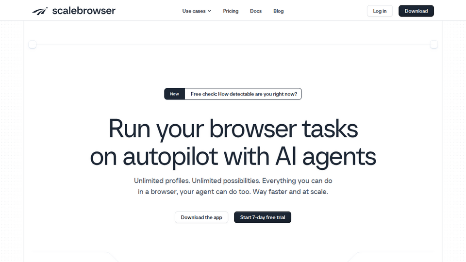 Screenshot of Scalebrowser