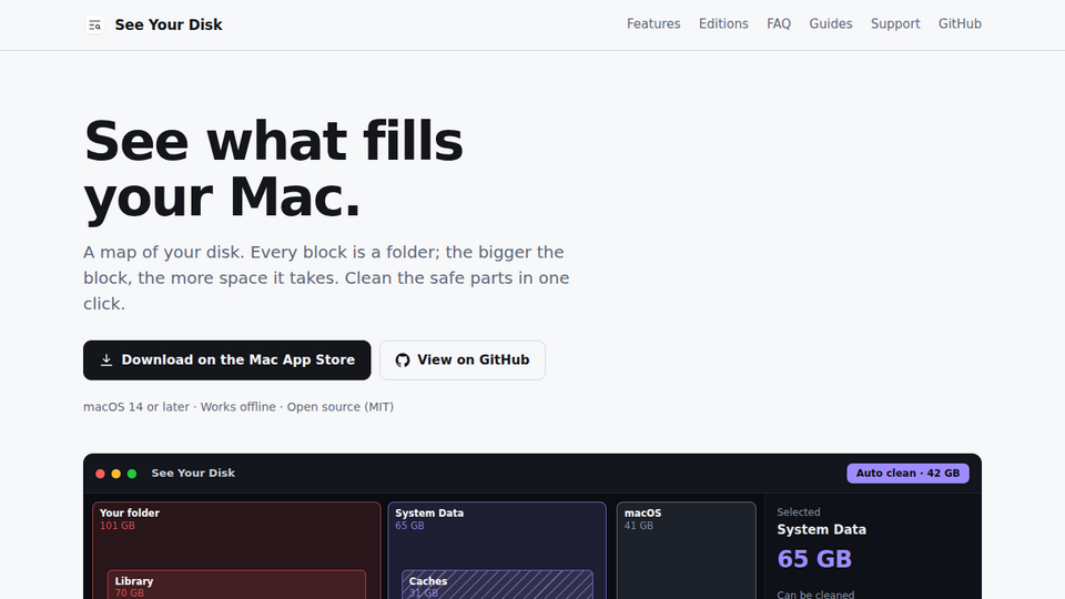Screenshot of See Your Disk