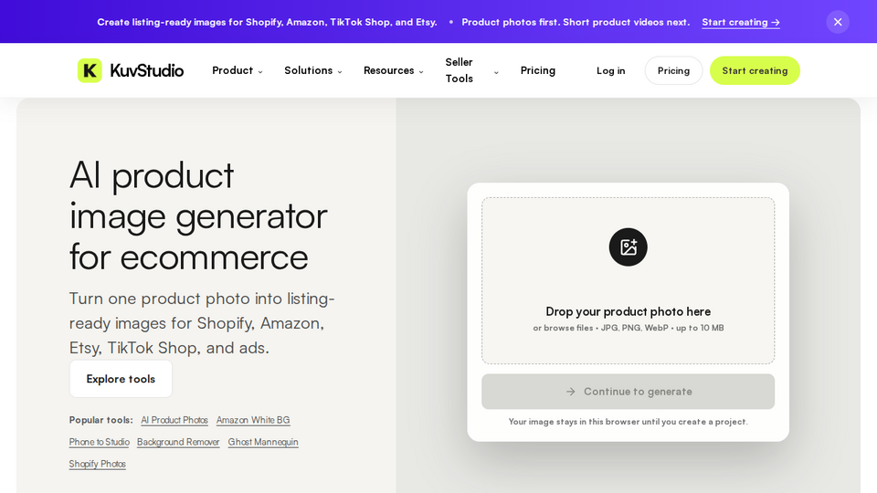 Screenshot of KuvStudio