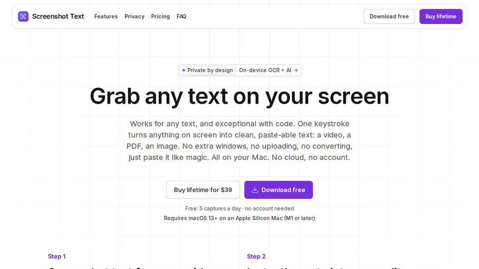 Screenshot of Screenshot Text