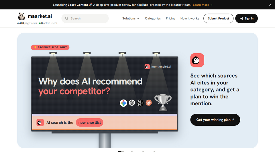 Screenshot of Maarket