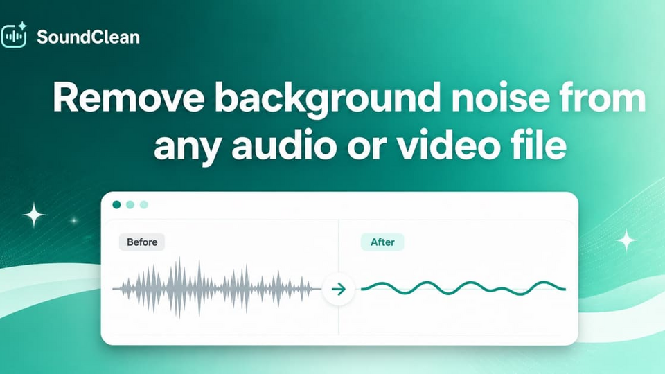 Screenshot of SoundClean