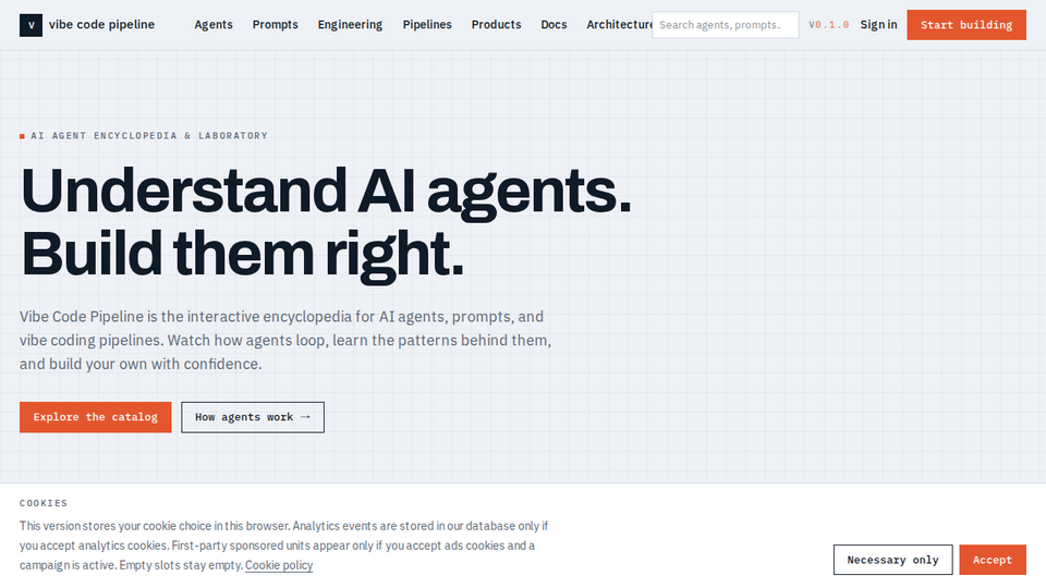 Screenshot of Vibe Code Pipeline